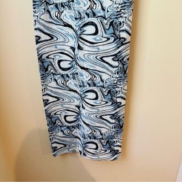 Zara Cut-Out Jacquard Dress Size Small Bloggers Favorite - Picture 7 of 13